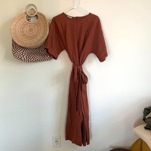 Olivia Linenfox Jumpsuit